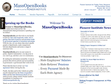 Tablet Screenshot of massopenbooks.org